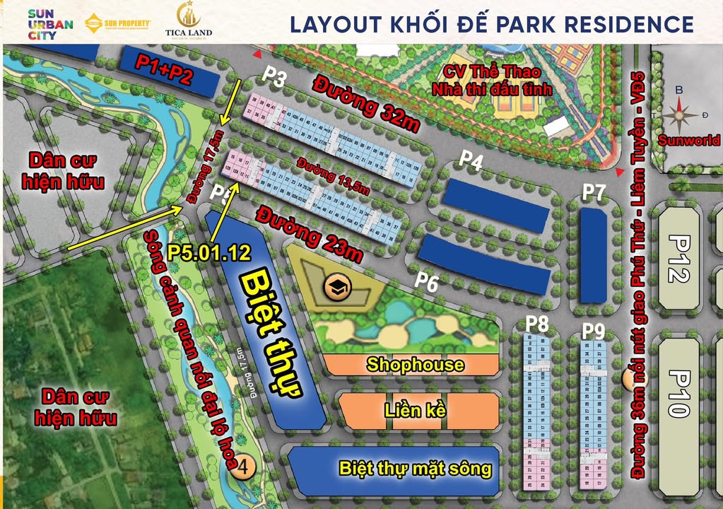 Shop TMDV P1.05.12 Nam Từ Liêm - Cho thuê giá tốt, tiềm năng kinh doanh