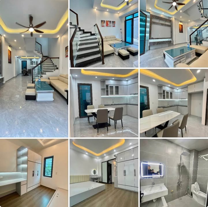 Nhà 3 Tầng Phố Bình Lộc - 41.5m² - Giá 2.86 Tỷ - Ô Tô Đỗ Cửa