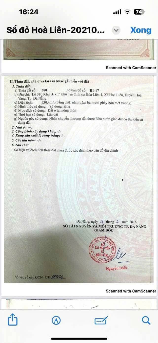 Đất nền Liên Chiểu - 530m² nở hậu, giá 8.9 tỷ - Xây biệt thự/vườn