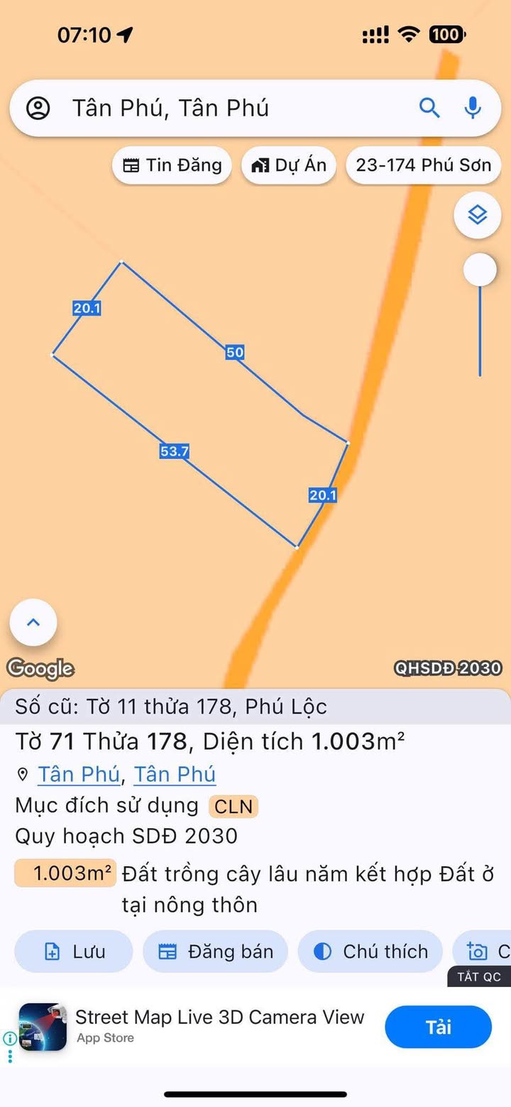 Đất vườn Phú Lộc 1000m² giá 450 triệu - Tiềm năng tăng giá cao!