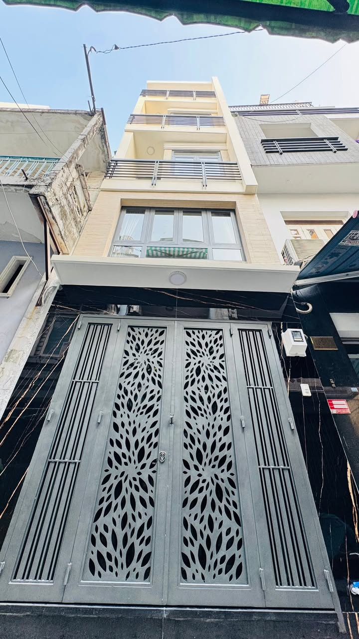 Nhà 5 Tầng 3PN Hẻm 1/ Đoàn Văn Bơ, Q4 - Sổ Hồng Riêng, Giá 6.15 Tỷ