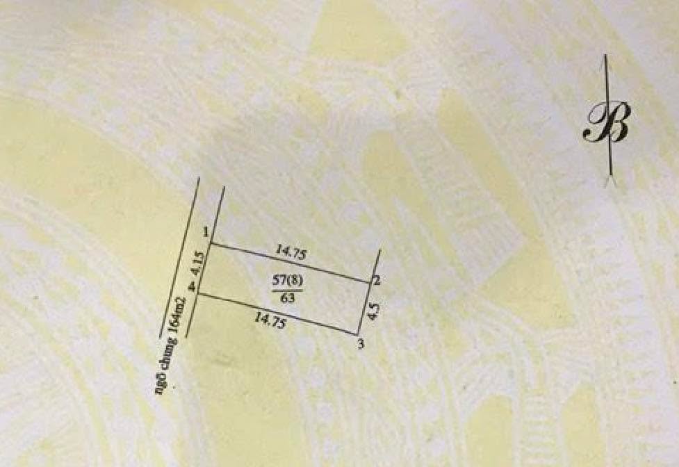 Bán Gấp Đất Lĩnh Nam 63m² - Sổ Đỏ Chính Chủ, Giá 6.4 Tỷ