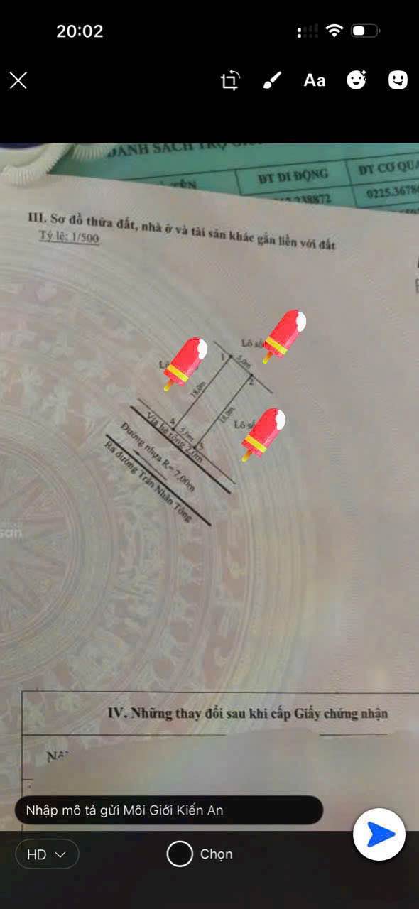 Đất nền đấu giá Kha Lâm 3 Kiến An 90m² - Sổ đỏ chính chủ cực đẹp