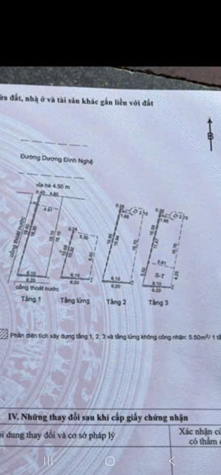 Bán nhà mặt phố Dương Đình Nghệ 97m² - Dòng tiền 32tr - Vị trí đắc địa