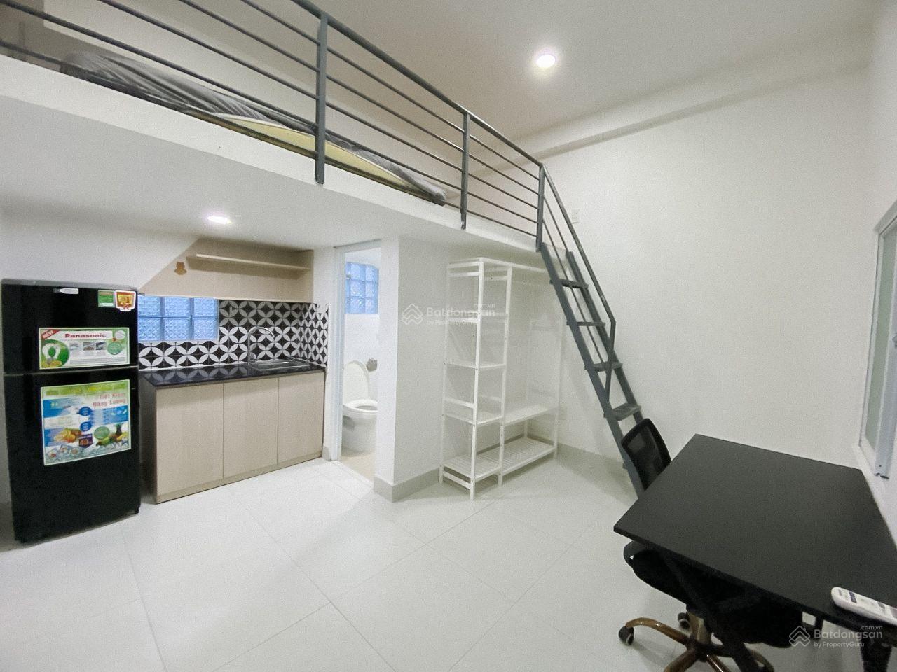 Cho thuê căn hộ gác lửng full nội thất, Bình Thạnh, 4.8 triệu/tháng