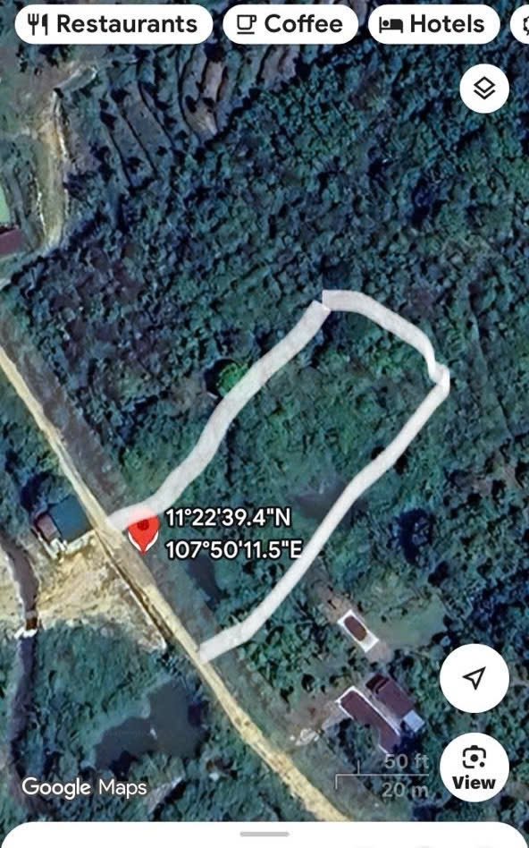 Đất Vườn Lộc Nam 1.4ha Giá 2.52 Tỷ - View Thiên Nhiên Cực Đẹp