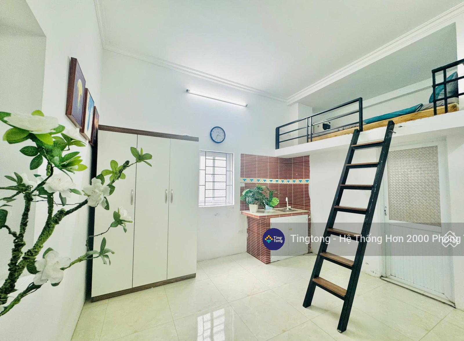 Cho thuê CCMN gác xép 25m² Xuân La, Tây Hồ - Giá 3.45 triệu/tháng