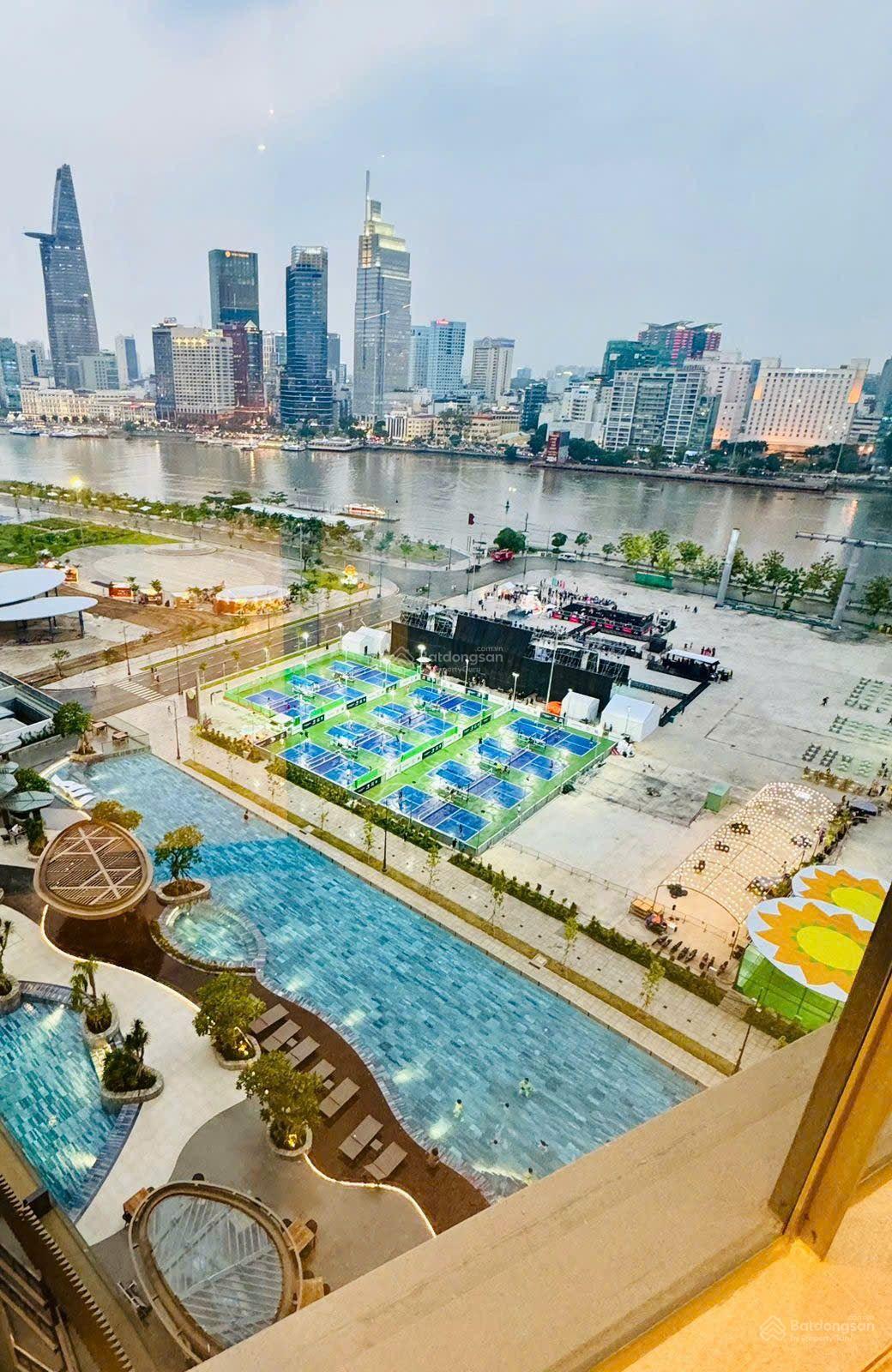 Cho thuê căn hộ Opera Thủ Thiêm 2PN 83m² view sông, full nội thất