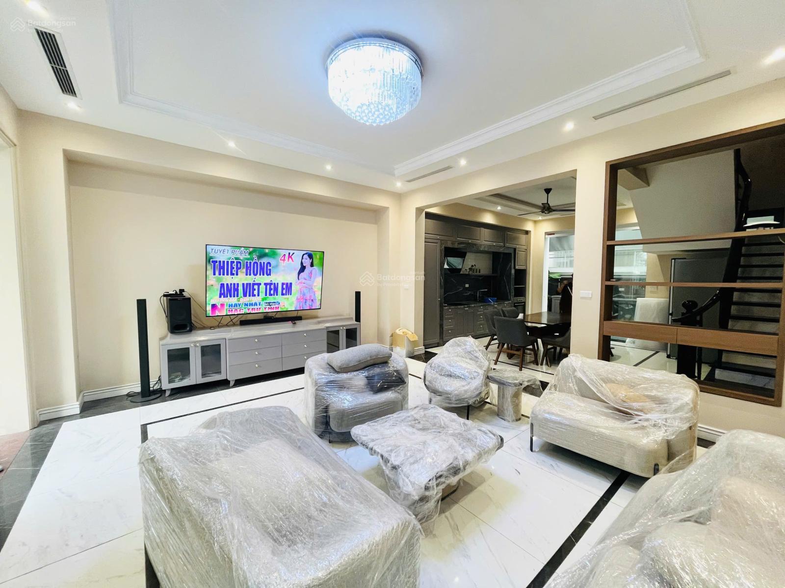 Cho thuê biệt thự Nguyệt Quế Vinhomes Harmony 90m² - Full nội thất, view hồ