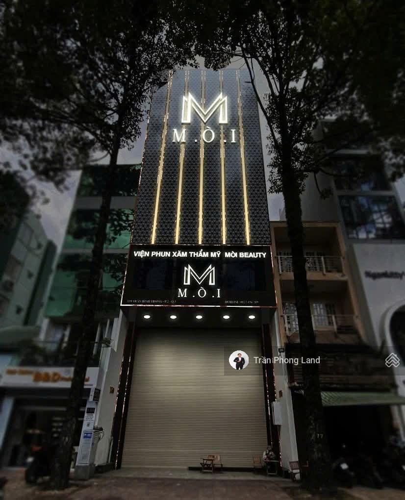 Nhà phố mặt tiền Q5, 95m², 7 tầng kinh doanh đa ngành - Giá 159 triệu