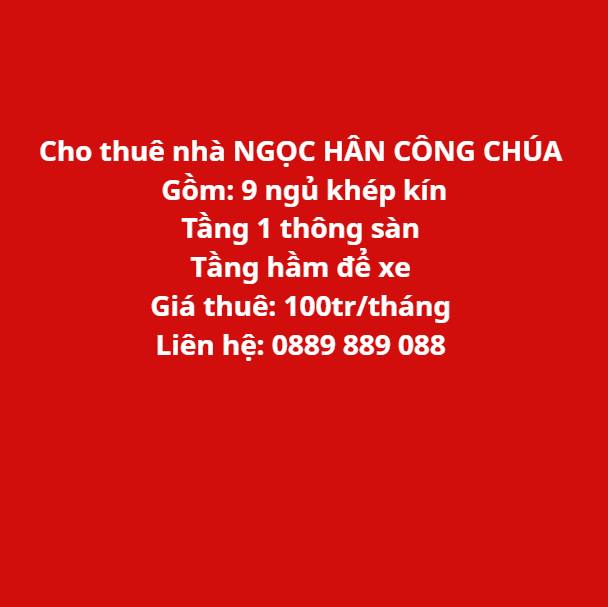 Nhà Ngọc Hân Công Chúa, Bắc Ninh 100 triệu/tháng - Vị trí đắc địa!