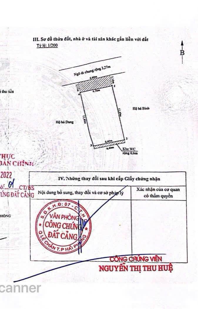 Nhà phố Tô Hiệu Lê Chân 92m² - Ô tô tận cửa, sổ đỏ chính chủ