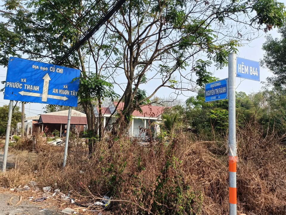 Bán Đất Mặt Tiền 606m² An Nhơn Tây, Củ Chi - Sổ Hồng Thổ Cư Giá 5.5 Tỷ