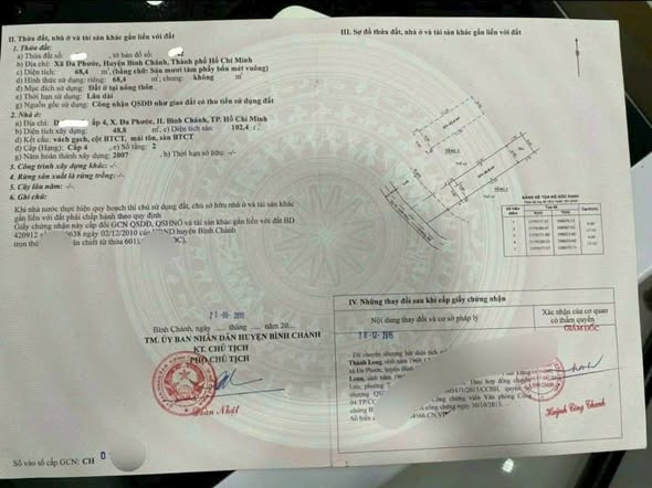 Nhà 4.5 Tỷ Bình Chánh - Sổ Hồng Riêng, Xe Tải Vào Nhà