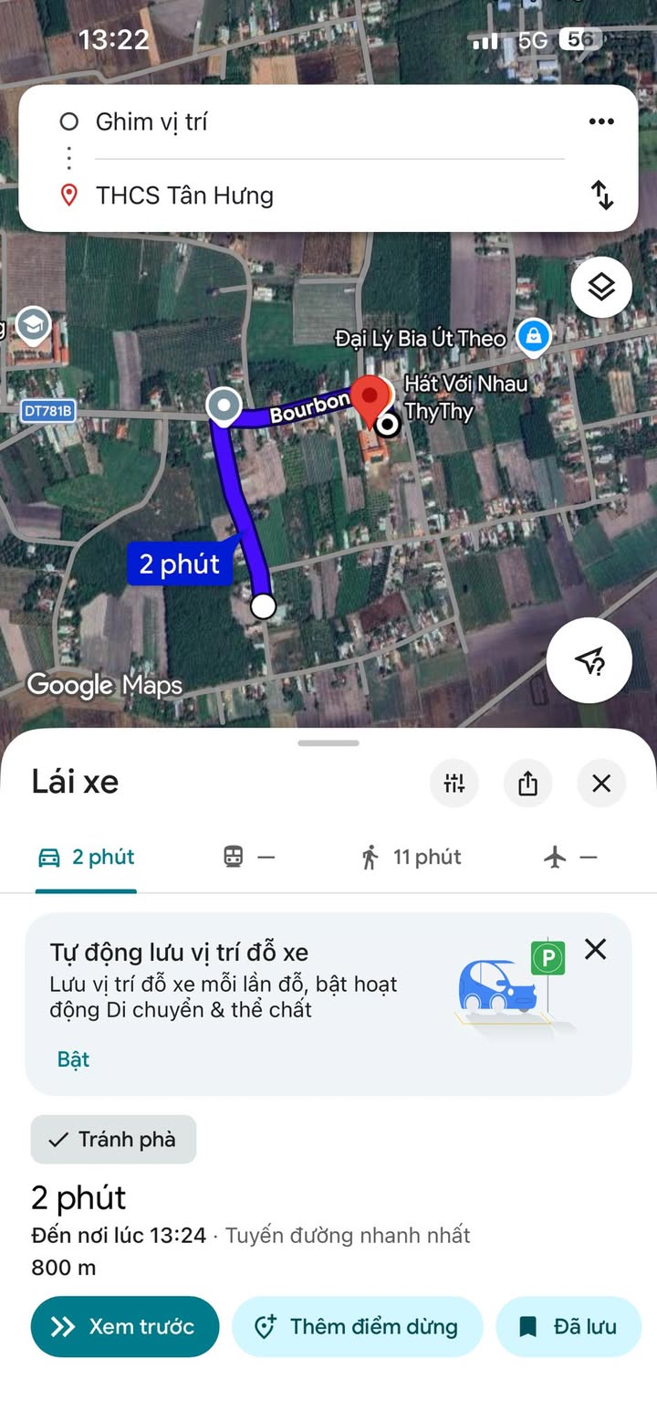 Đất nền Tân Hưng Tân Châu 240m² giá 300 triệu - Sổ hồng sẵn