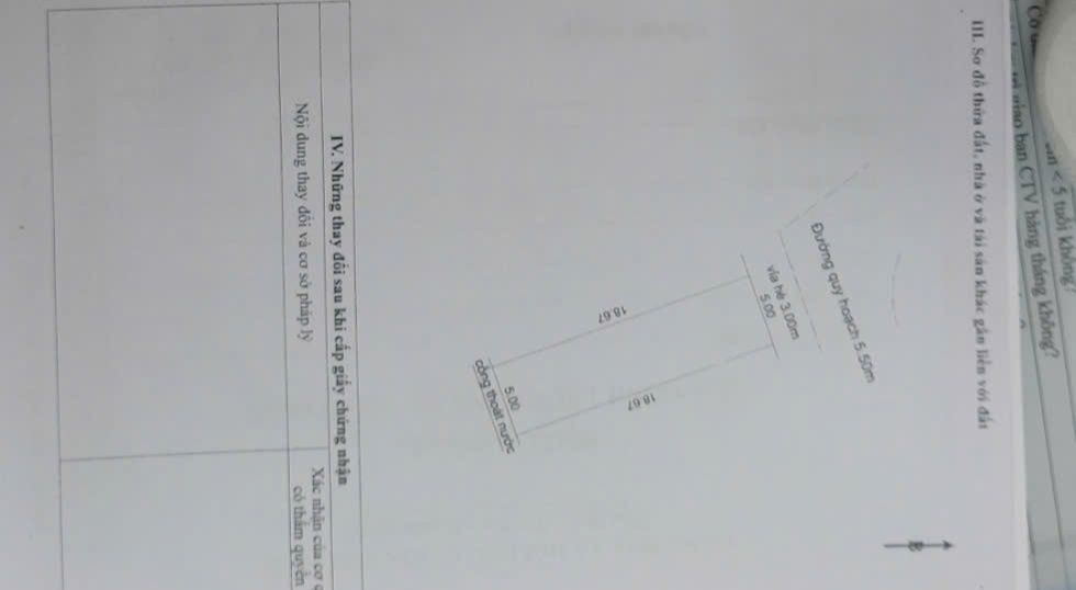 Đất Mặt Tiền Nguyễn Công Triều, Cẩm Lệ - 95m² Sẵn Móng 3 Tầng - Giá 3 Tỷ