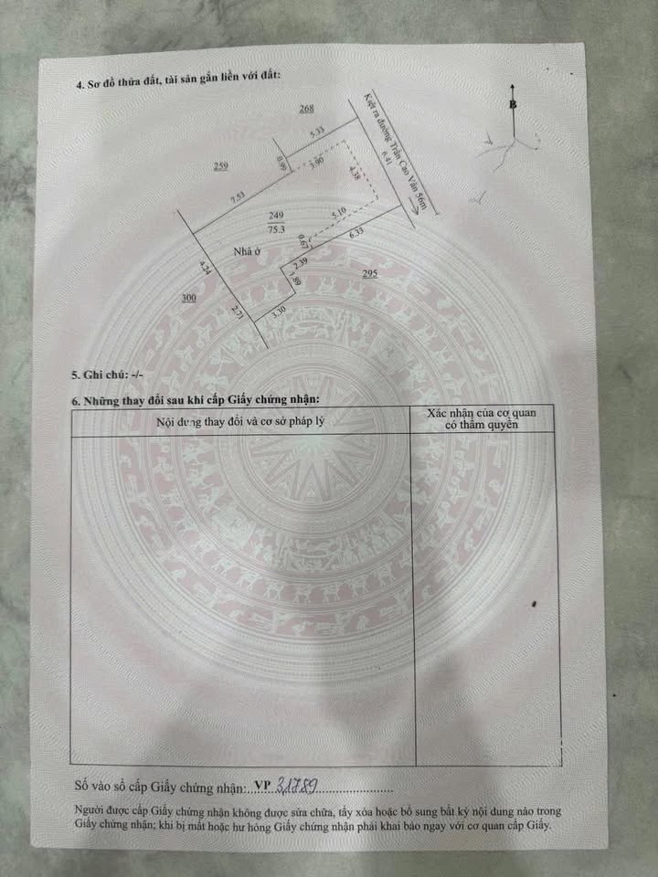 Nhà gác lửng Trần Cao Vân 75m² 3 tỷ - Giá tốt hiếm có!