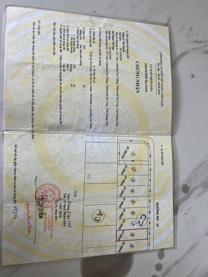 Đất nền Quảng Yên 375m² - Tiềm năng tăng giá vượt trội!