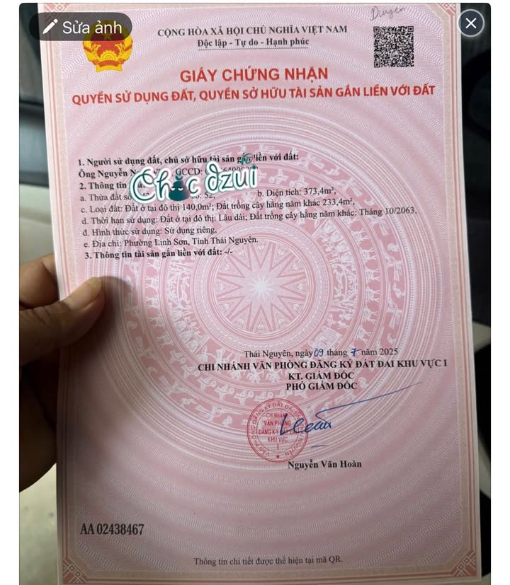 Đất Vàng Quốc lộ 17 - Linh Sơn, TP. Thái Nguyên 373m² Kinh doanh Sầm uất