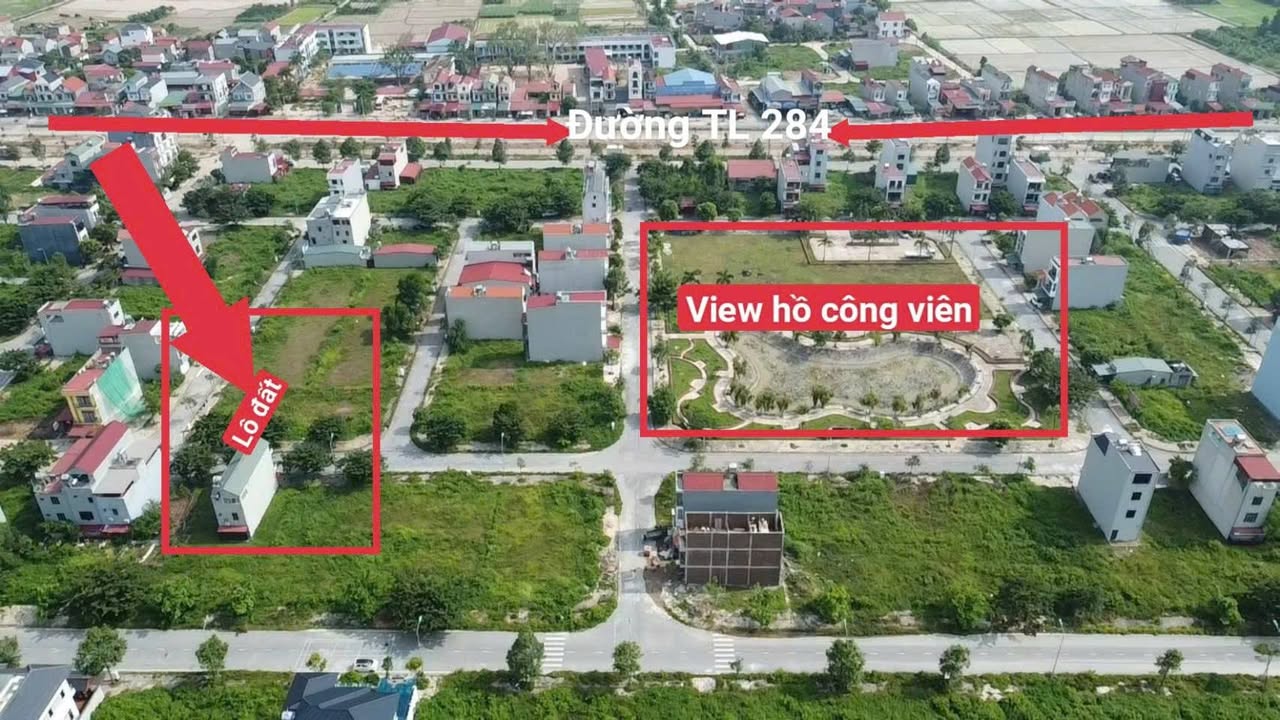 Đất nền KĐT Lạc Phú 1, Bắc Ninh - 90m² Hướng Tây Bắc - Hơn 3 Tỷ