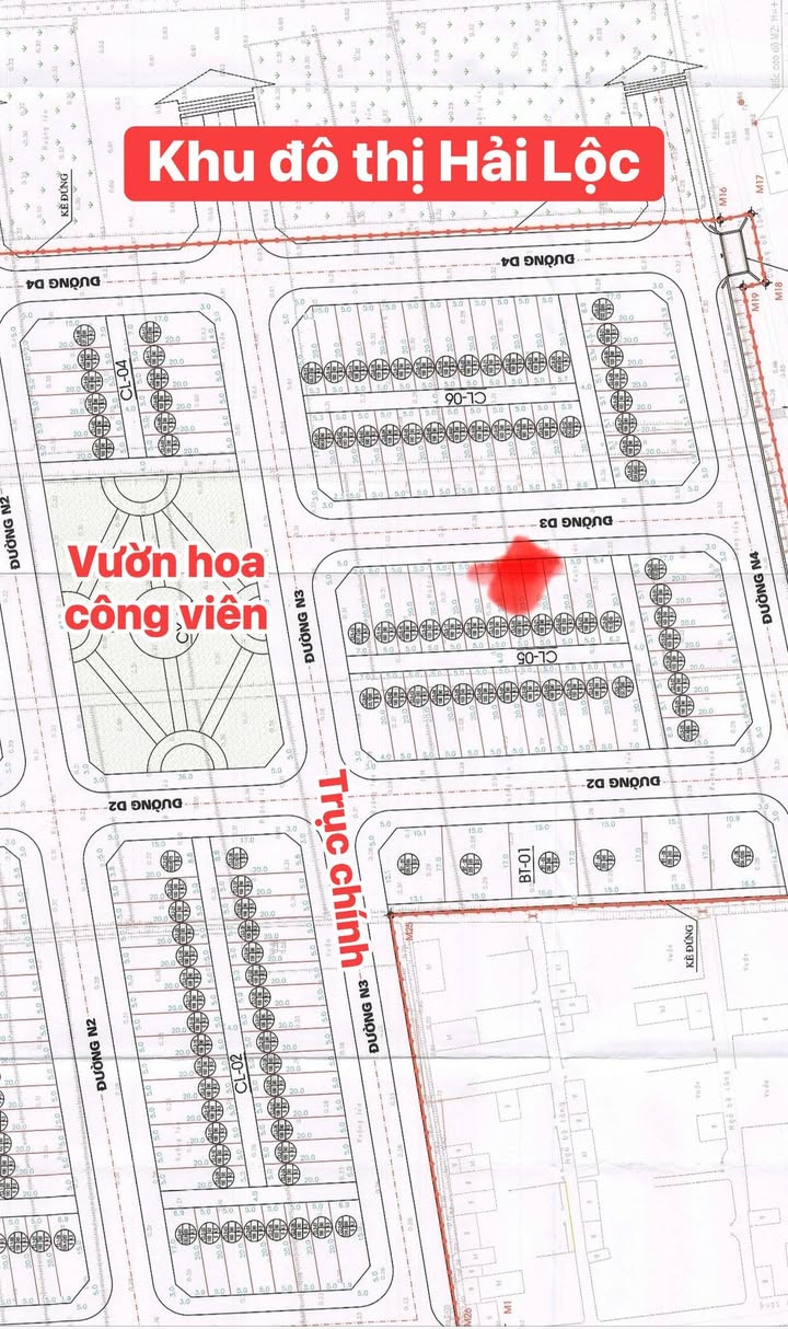 Đất nền Khu đô thị Hải Lộc, Nam Định 100m² - Hạ tầng hoàn thiện!