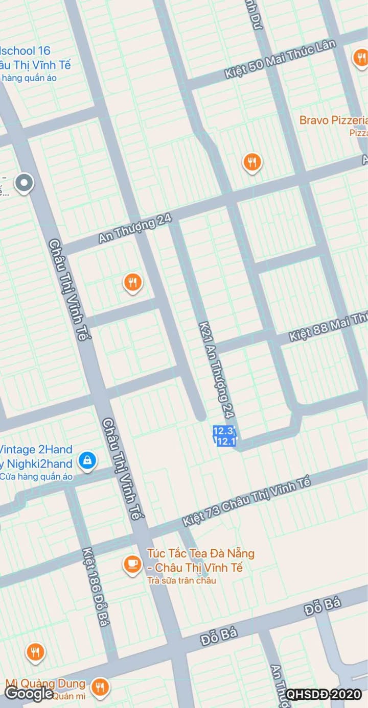 Bán Nhà Kiệt 21 An Thượng 24 Đà Nẵng 72.5m² - Kinh doanh Đắc Lợi Sát Biển Mỹ Khê