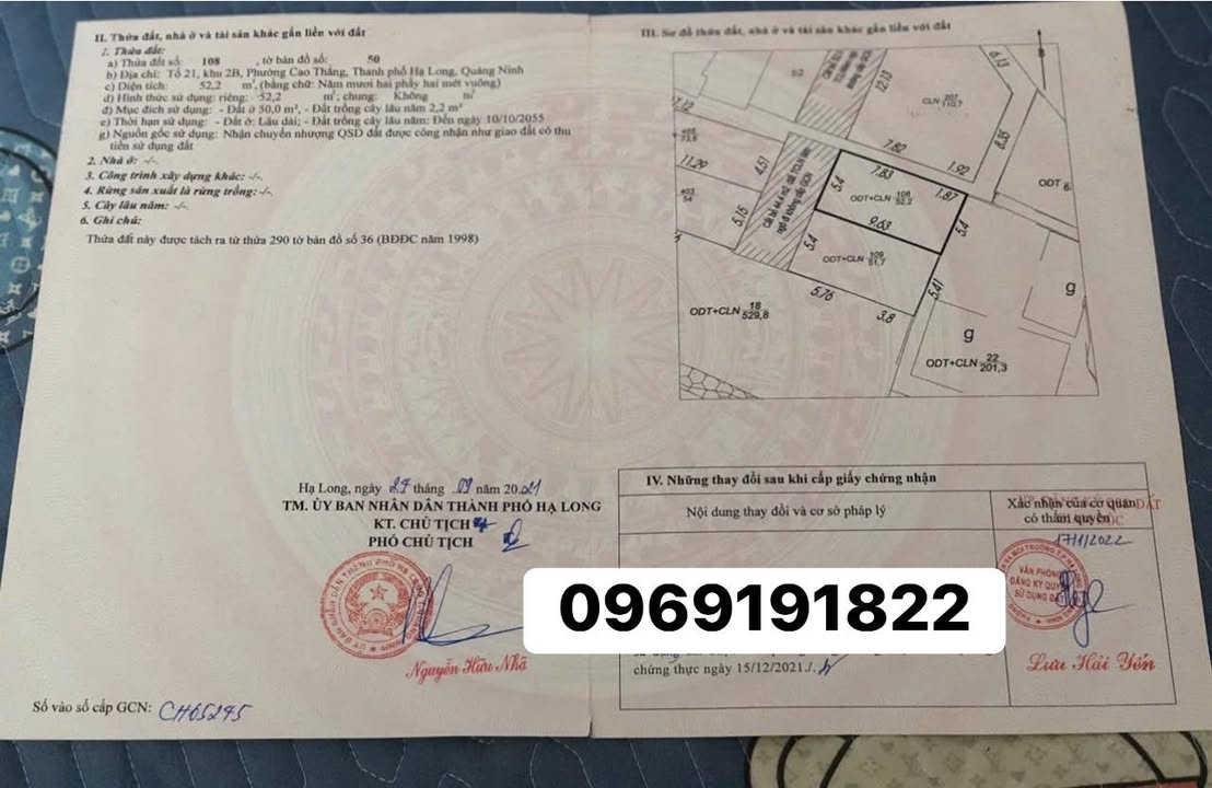 Bán Đất Vàng Hạ Long 52m² - Ngay Trung Tâm Cao Thắng - Hướng Bắc