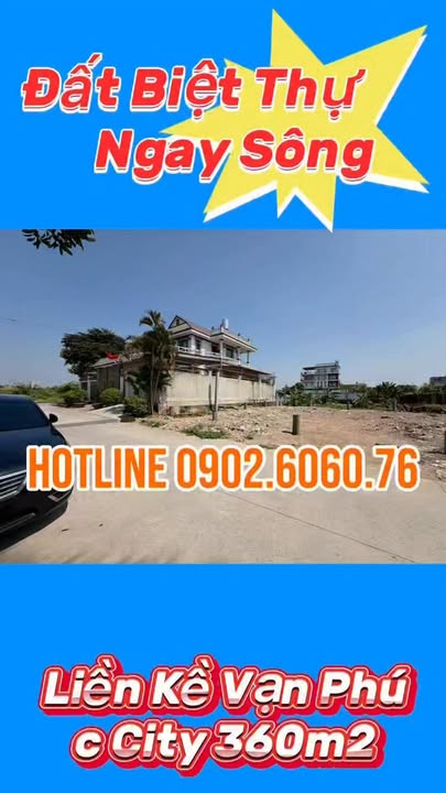 Đất Biệt Thự Vạn Phúc City - 360m² Sổ Đỏ - Giá Tốt