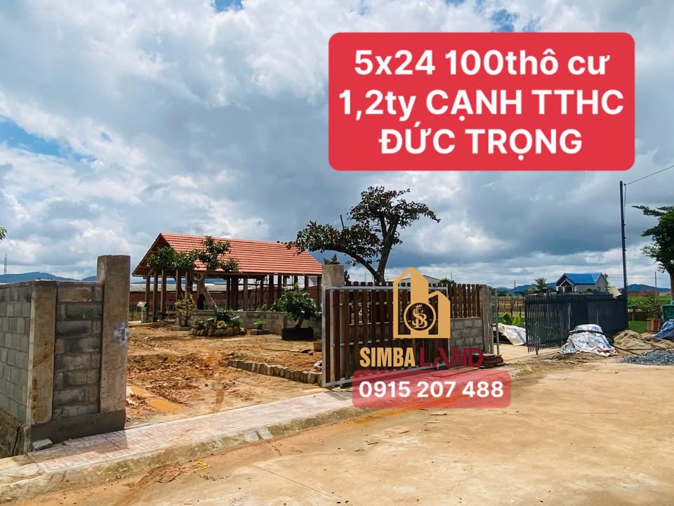 Đất nền Xã Phú Hội, Đức Trọng 120m² – Hạ tầng hoàn thiện, chỉ 1.15 tỷ!