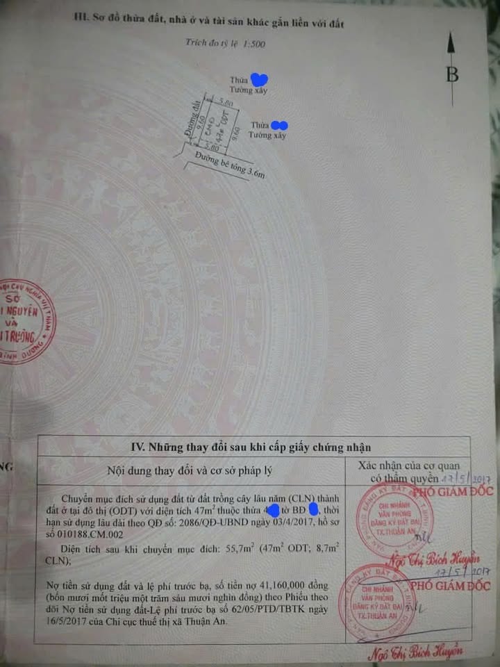 Bán Đất Tặng Nhà Cấp 4 Vĩnh Phú, Thuận An - 56m², Sổ Đỏ Giá 2.8 Tỷ