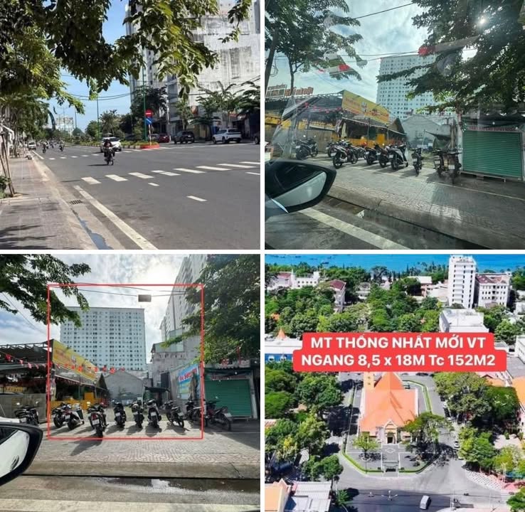 Đất Vũng Tàu Mặt Tiền Thống Nhất Mới 152m² - Kinh Doanh Đa Ngành