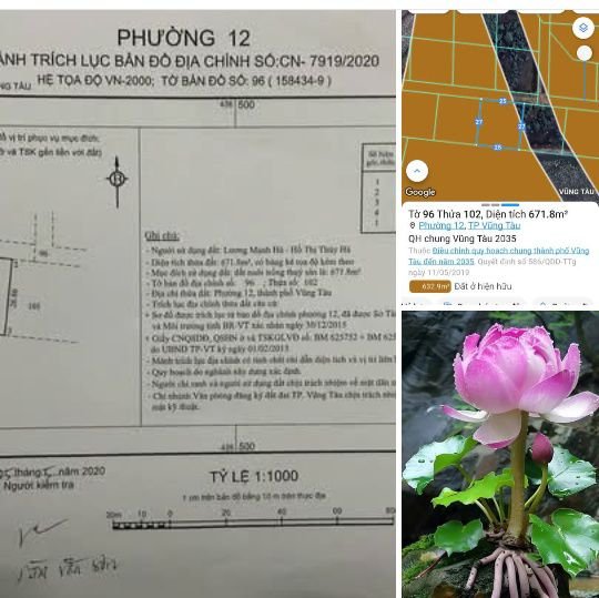 Đất nền TP Vũng Tàu 672m² giá 3.2 tỷ - Đường to ô tô vào tận nơi!