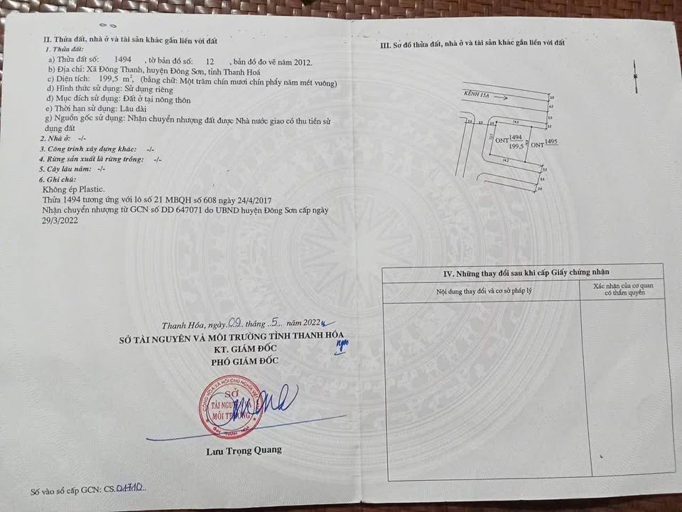 Đất nền 3 mặt tiền Đông Thanh, Thanh Hóa - 200m² giá chỉ 7xx triệu