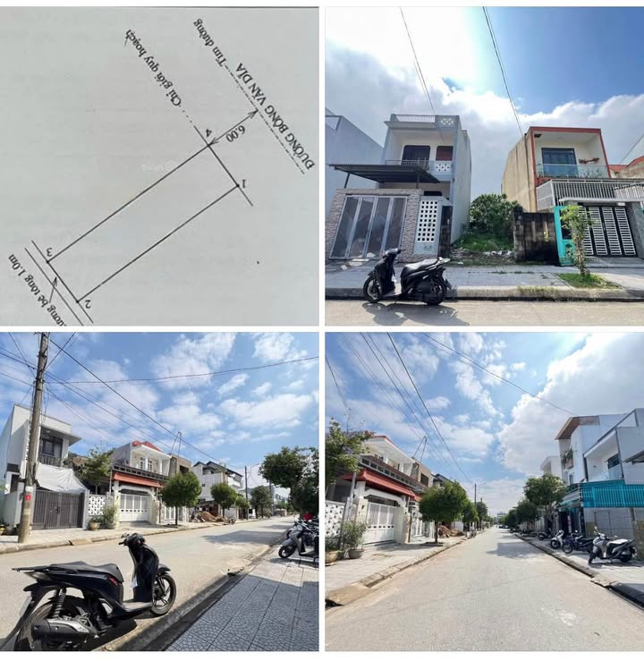 Đất Mặt Tiền Bông Văn Dĩa - Huế 100m² Sổ Hồng Sang Tên