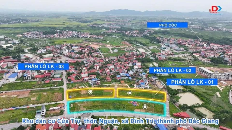 Đất nền KDC Cửa Trụ Bắc Giang 90m² giá 2.6 tỷ - Giá tốt hiếm có!