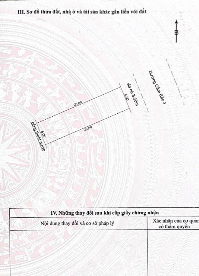 Nhà Phố Mặt tiền Cẩm Bắc 3, Đà Nẵng 100m² - Đầu tư sinh lời, giá chỉ 6.x tỷ