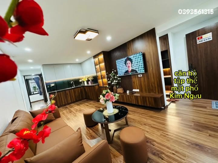 Căn hộ tập thể Kim Ngưu 47m² - Full nội thất cao cấp, vào ở ngay!