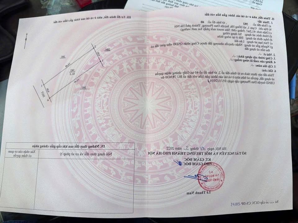 Đất nền Vân Canh 61m² Hoài Đức - Sổ đỏ chính chủ, tiềm năng mạnh!