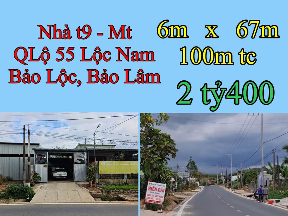 Nhà cấp 4 Quốc Lộ 55 Lộc Nam 402m² - Sẵn sàng ở ngay!