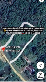 Đất nền Lộc Nam, Bảo Lâm 1.4ha - Sổ đỏ chính chủ, ô tô tận nơi!