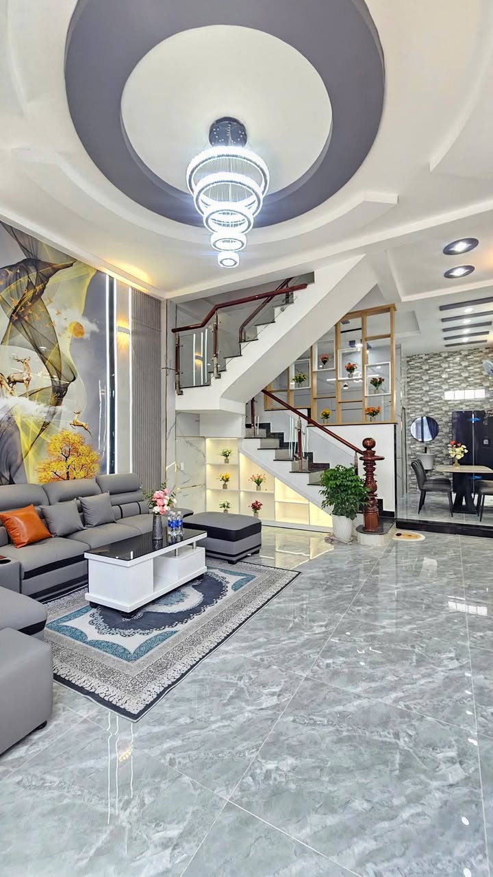 Nhà 4 Tầng HXH Trương Thị Hoa, Q12 - 50m², Sổ Đỏ, Giá 6 Tỷ