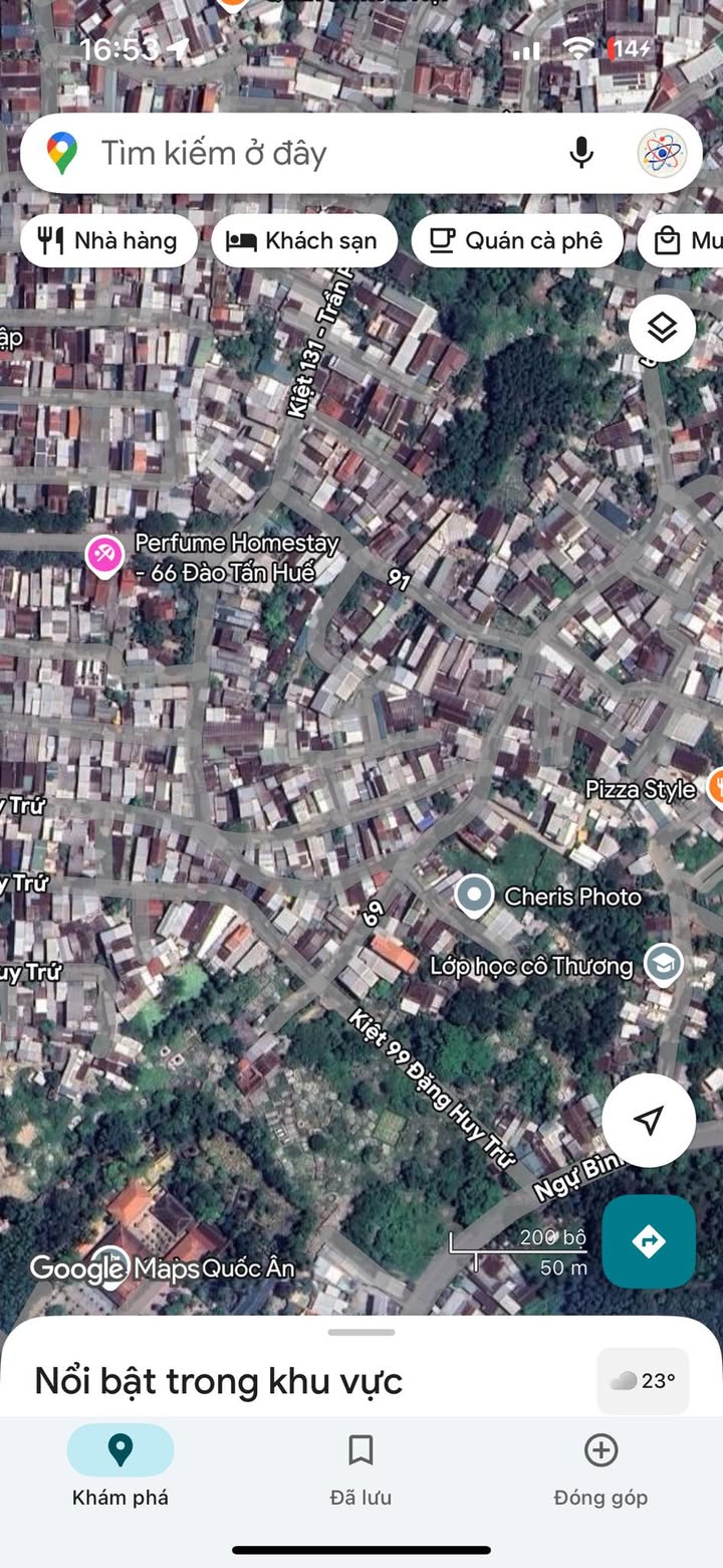 Đất nền Huế Đặng Huy Trứ 109m² - Sổ đỏ chính chủ, đường ô tô!