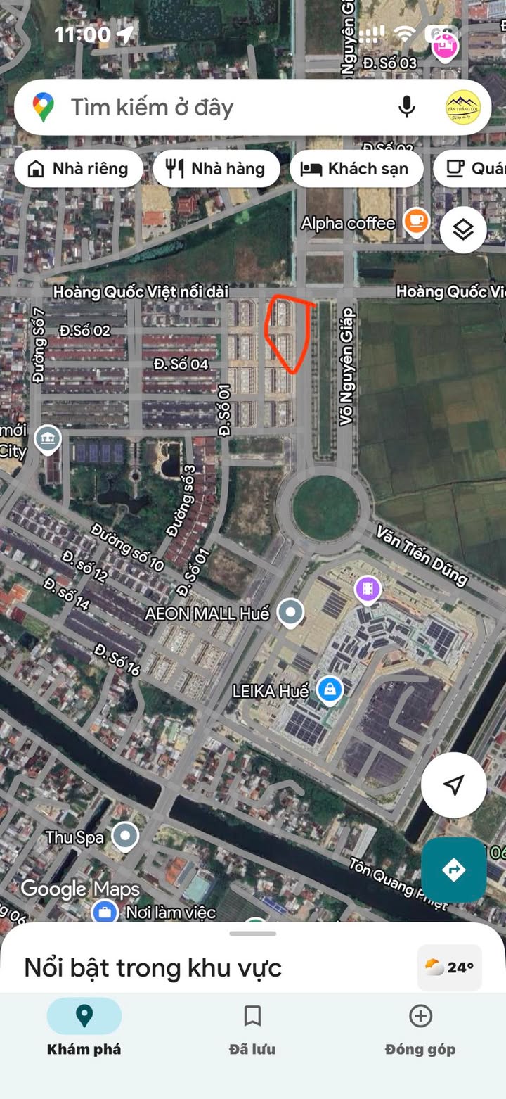 Nhà phố 5 tầng Võ Nguyên Giáp, Huế - Mặt tiền kinh doanh!