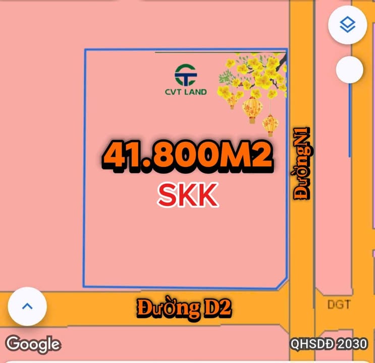 Đất KCN Minh Hưng 3 Chơn Thành 41.800m² – Pháp lý rõ ràng