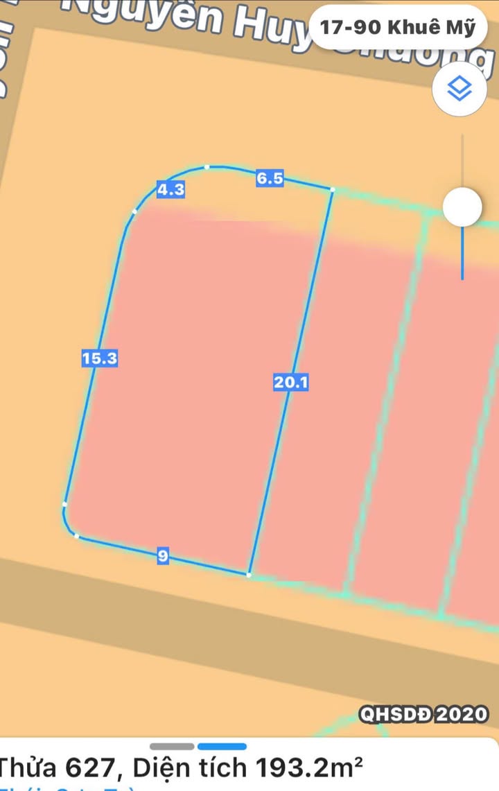 Nhà Mặt Tiền 3 Mặt Thoáng Nguyễn Huy Chương, Long Biên - 193m², Sổ Đỏ, Gần Biển 48.25 Tỷ