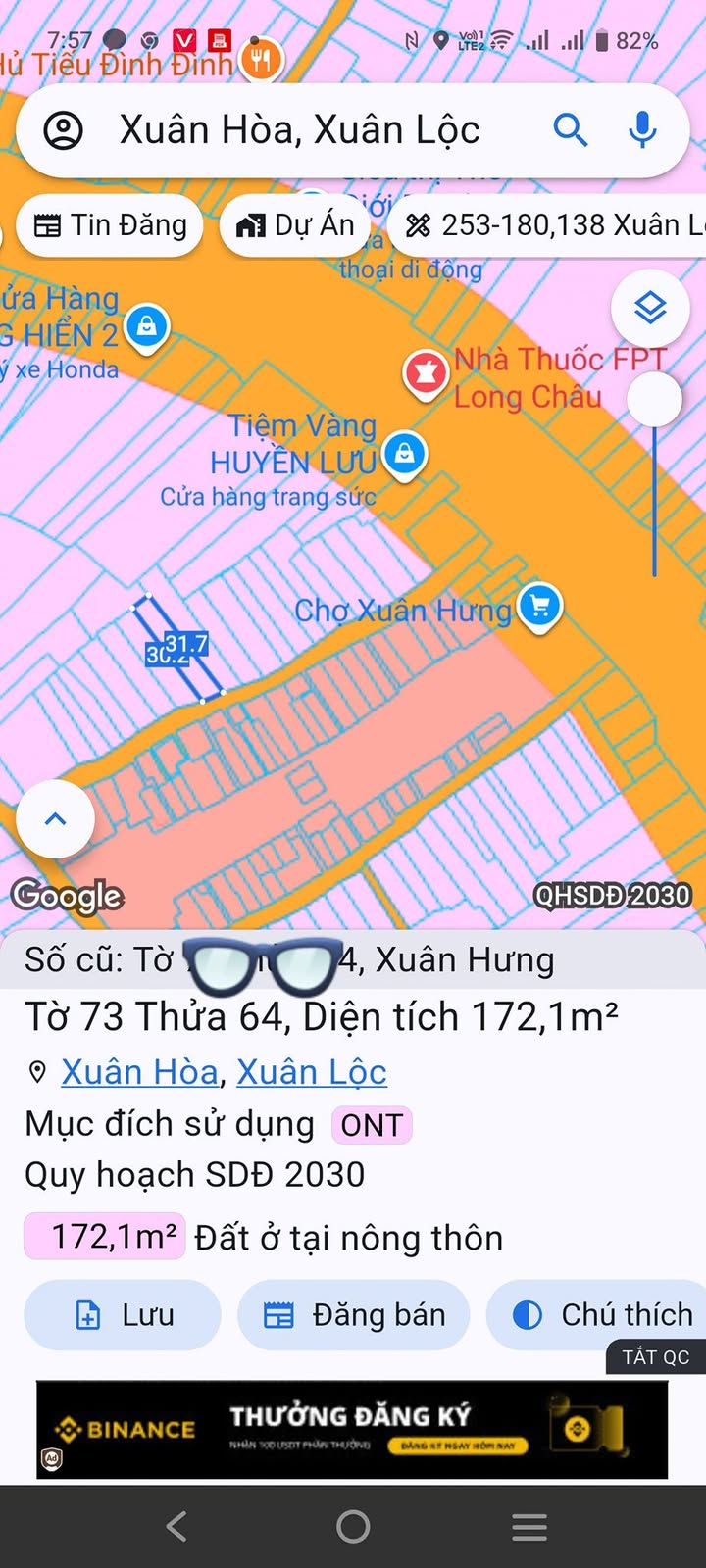 Bán nhà mặt tiền Xuân Hưng 171m² giá 1.5 tỷ - Thích hợp kinh doanh