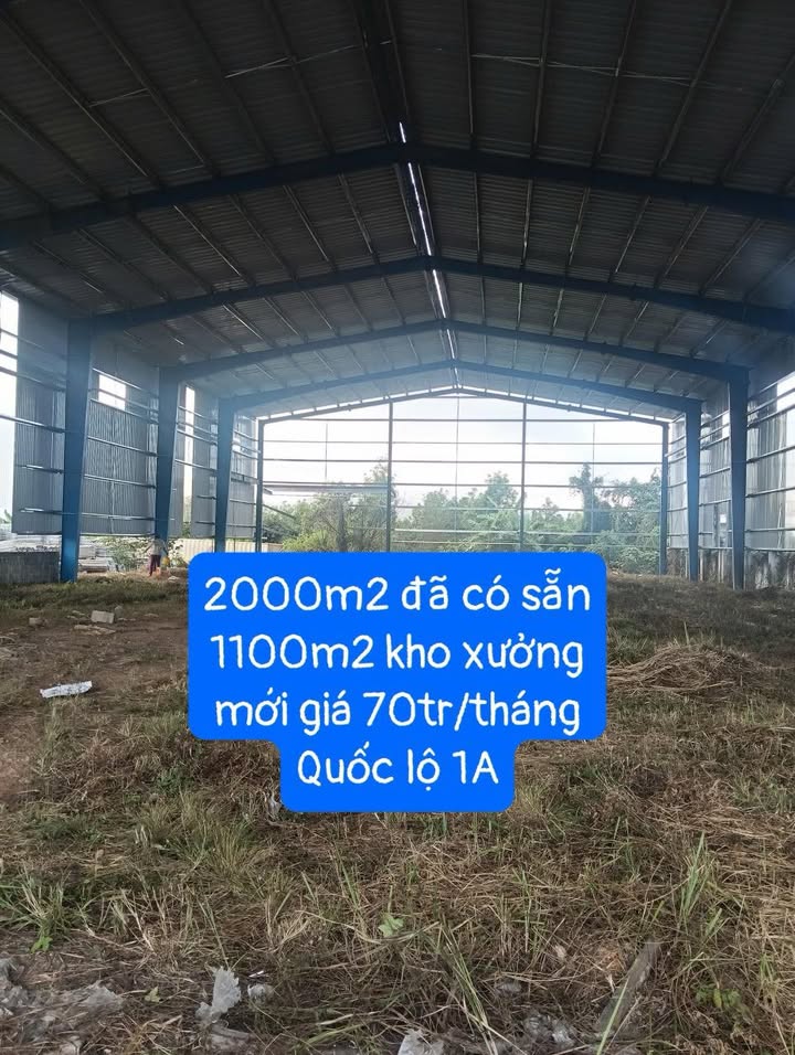 Kho Xưởng Hòa Vang Đà Nẵng 1100m² - Container thoải mái!