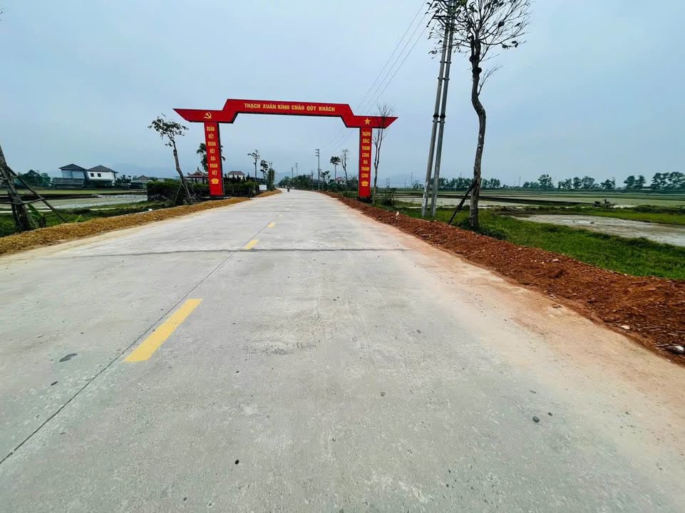 Đất nền Nguyễn Xí kéo dài, Thạch Hà 125m² - Đường to ô tô!