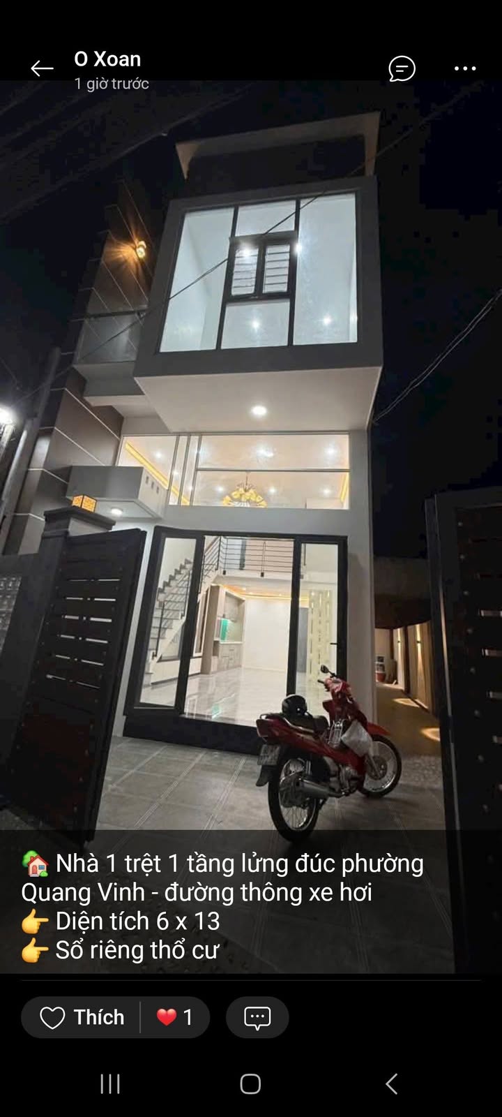 Nhà 1 Trệt 1 Lửng Phường Quang Vinh, Biên Hòa - 78m² Sổ Riêng, Giá 4.5 Tỷ TL