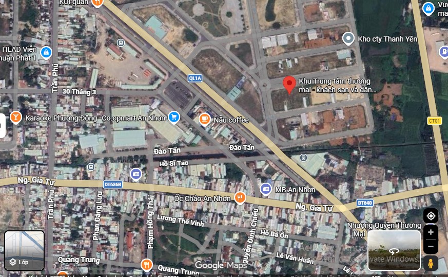 Bán Đất Trung Tâm An Nhơn 97.5m² - Sổ Đỏ Rõ Ràng, Giá 1.62 Tỷ